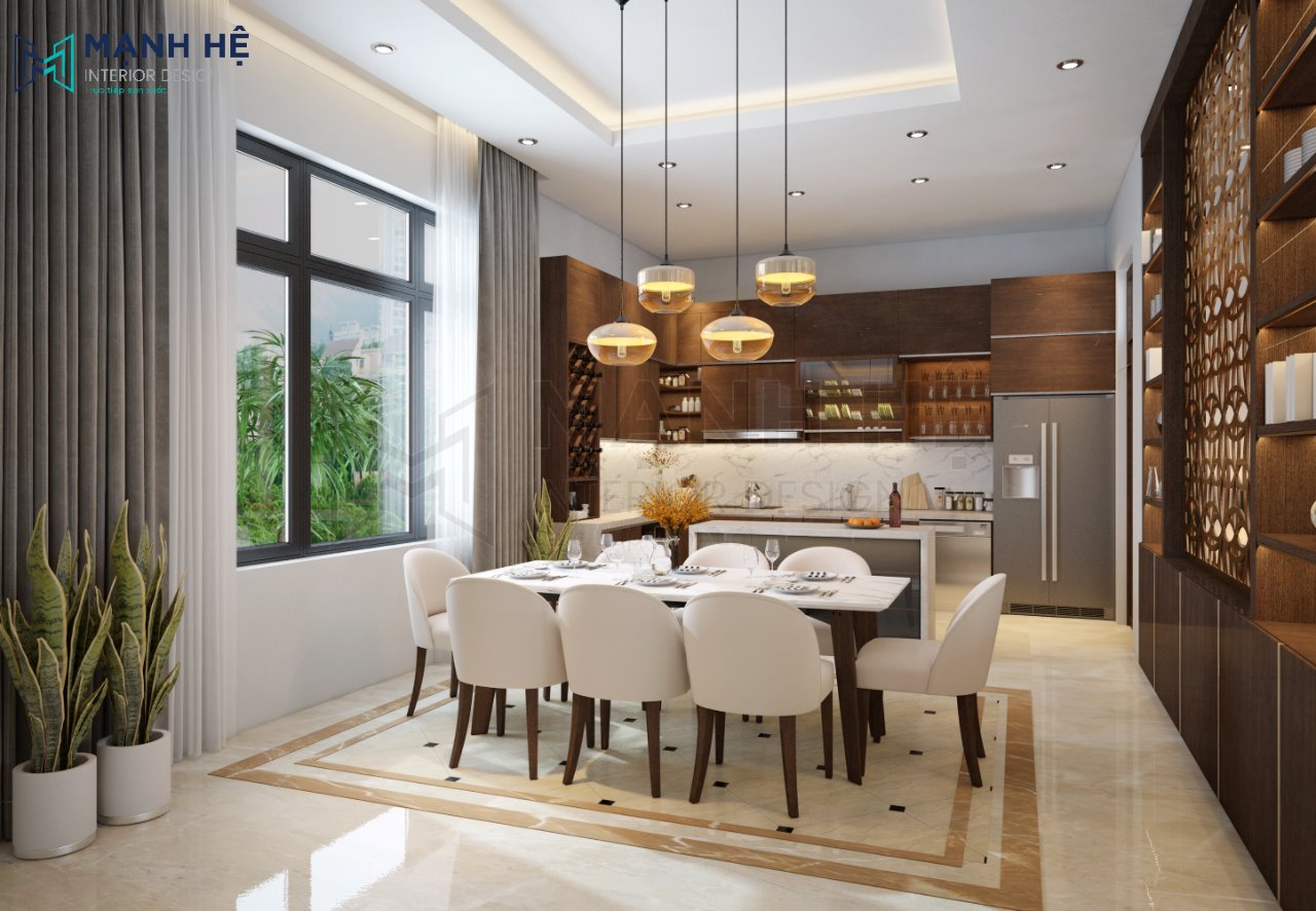 Thiết kế nội thất biệt thự mini Bình Dương – 3 PN – Anh Thái Thiết kế nội thất biệt thự mini Bình Dương – 3 PN – Anh Thái