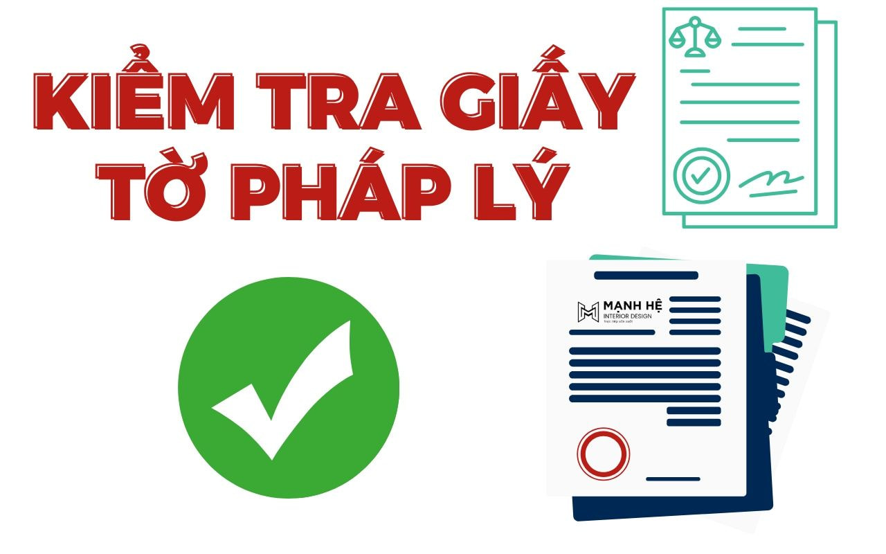 Kiểm tra đầy đủ các giấy tờ pháp lý liên quan đến căn hộ