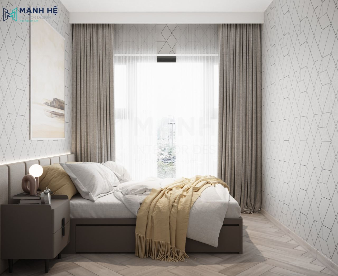 Nhìn chung nội thất căn phòng này được thiết kế tương tự căn phòng 02