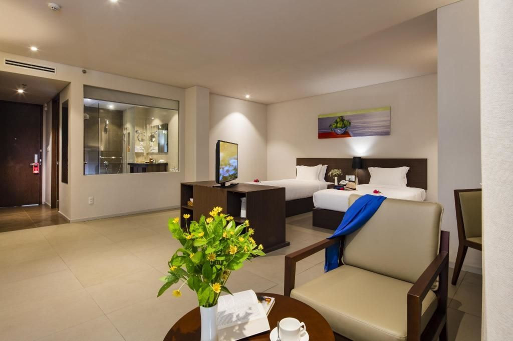 Phòng deluxe khách sạn 4 sao tại Đà Lạt