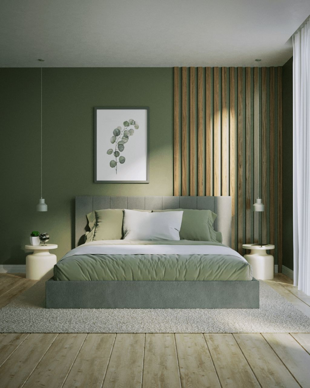 Ý nghĩa màu xanh lá cây trong thiết kế nội thất