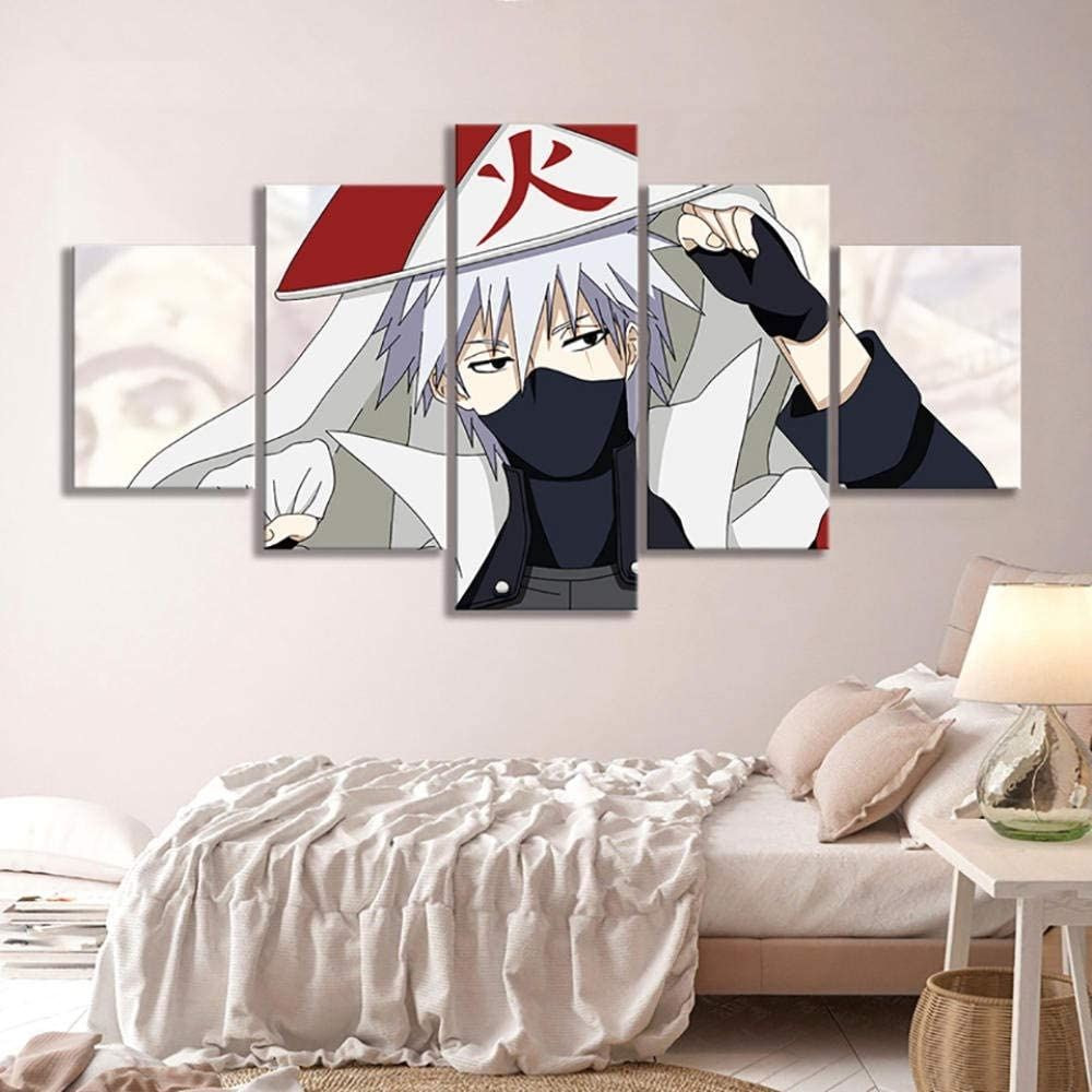 Mẫu 11: Tranh treo tường nhân vật Naruto cho phòng anime của bạn nam