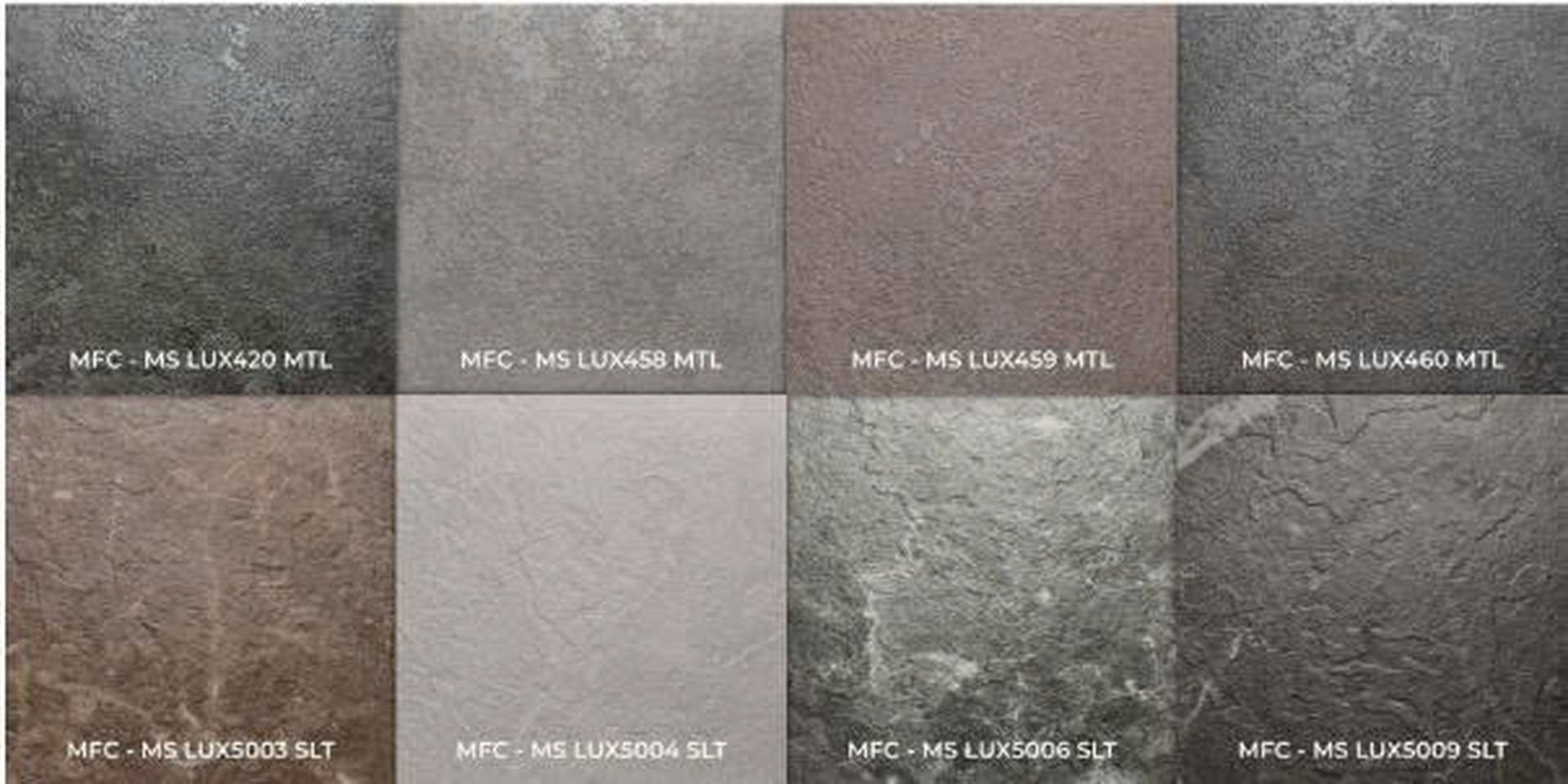 Catalogue mã màu melamine vân đá của An Cường