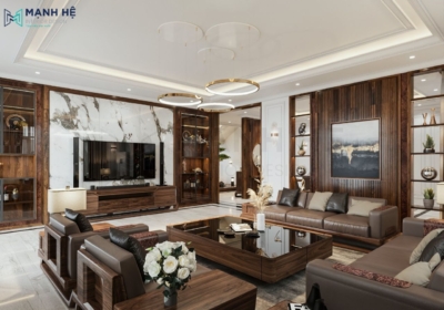 Trang trí nội thất cho biệt thự cao cấp