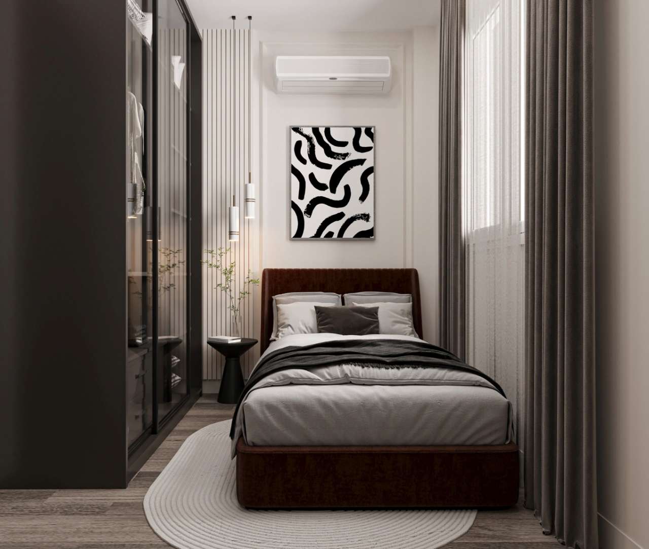 Cách bố trí phòng ngủ nhỏ 10m2 cần phải đảm bảo yếu tố khoa học, phong thủy