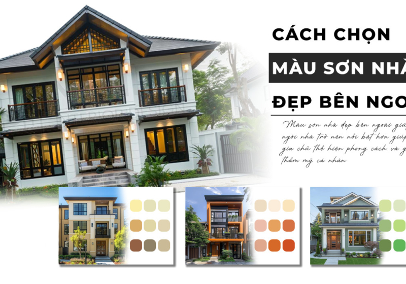 màu sơn nhà đẹp