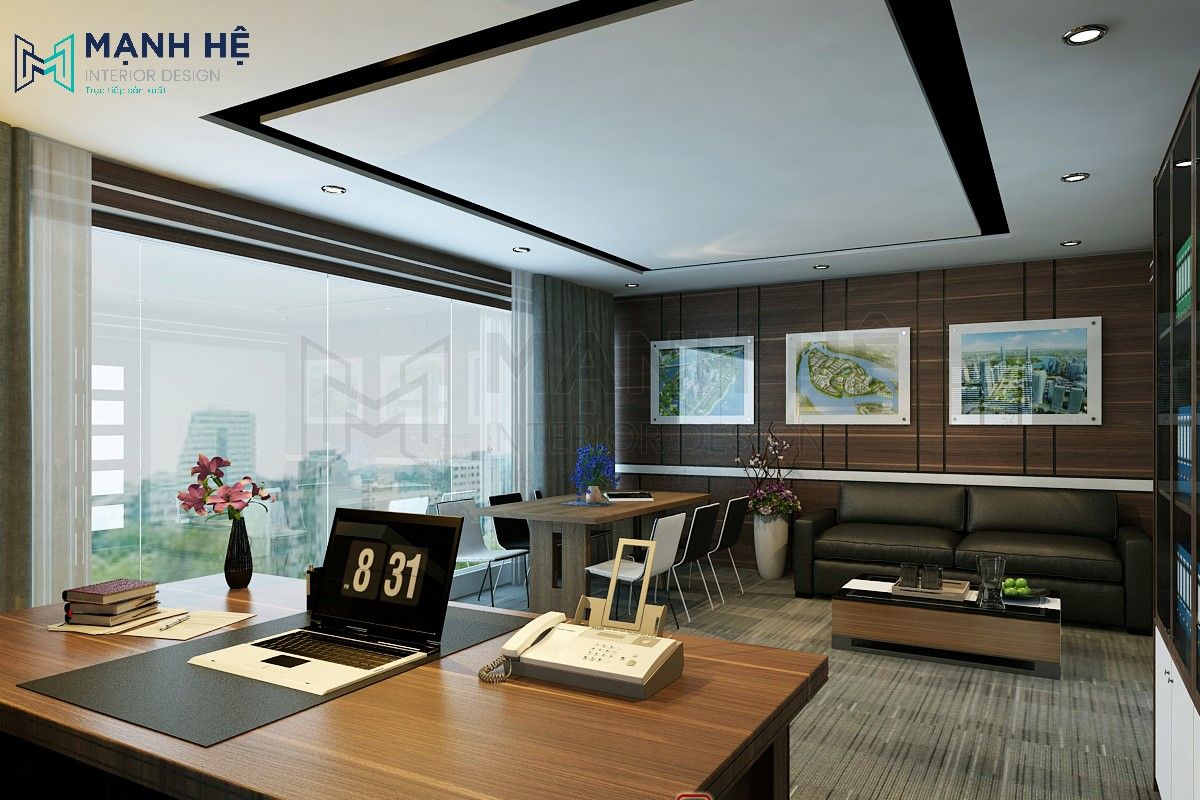 Thiết kế nội thất văn phòng công ty SBC – 400m2 Thiết kế nội thất văn phòng công ty SBC – 400m2