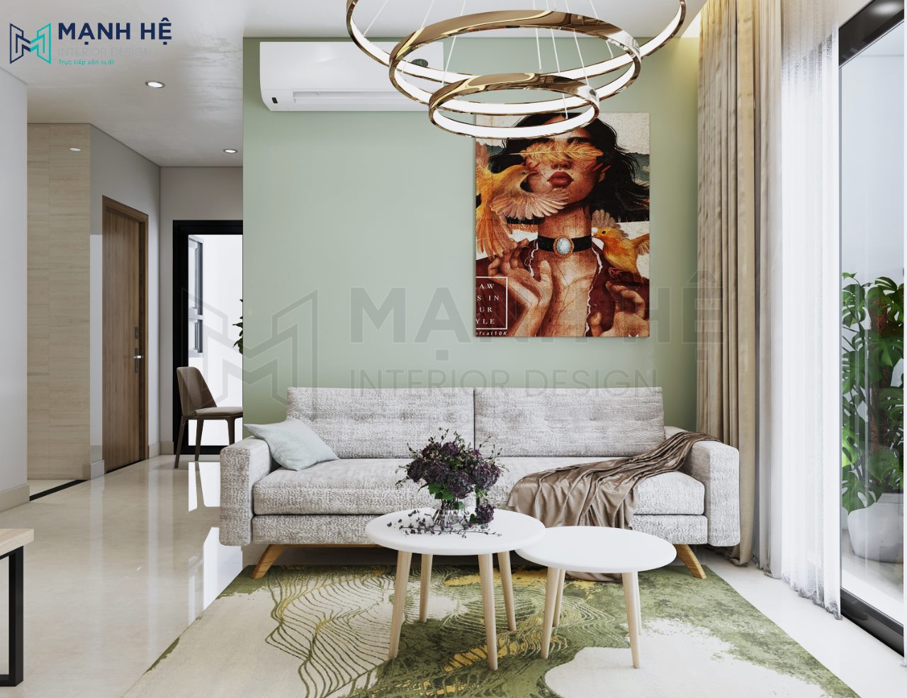 Vinhomes Grand Park Quận 9 - 59m2 - 2PN - 2BR