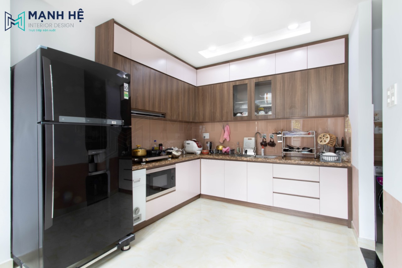 Hoàn thiện nội thất nhà phố Hóc Môn – Chị Ngọc Hoàn thiện nội thất nhà phố Hóc Môn – Chị Ngọc