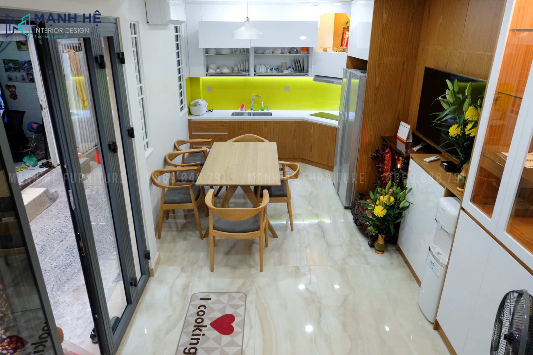 Hoàn thiện nội thất nhà phố 2PN – Anh Giang, Q.1 Hoàn thiện nội thất nhà phố 2PN – Anh Giang, Q.1