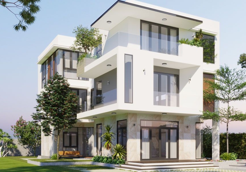 14 Mau Kien Truc Biet Thu Cao Cap Bac Nhat