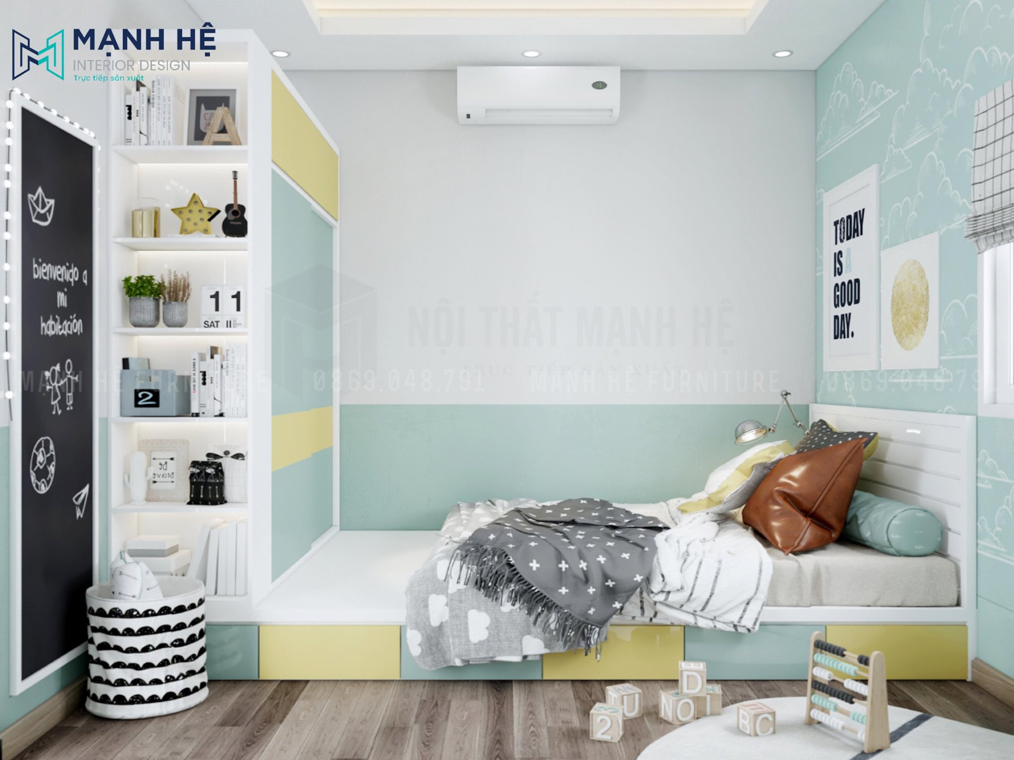 Bộ phòng ngủ trẻ em BE030