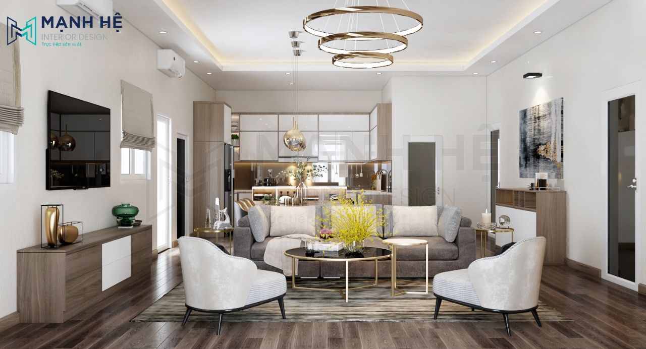 Nội thất nhà phố Tây Ninh - Chị Kim - 120m2