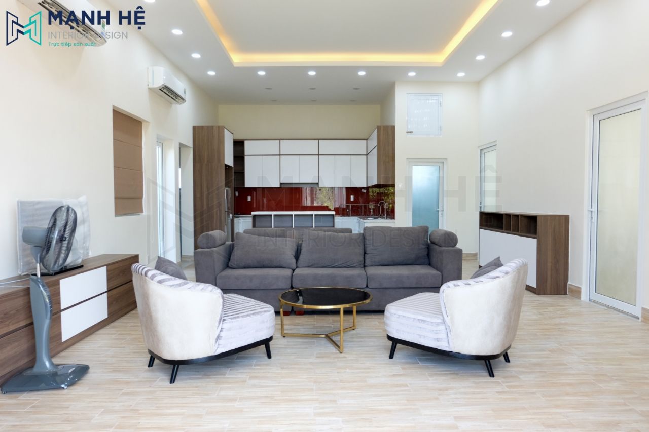 Hoàn thiện nội thất nhà phố 3PN - Chị Kim, Tây Ninh