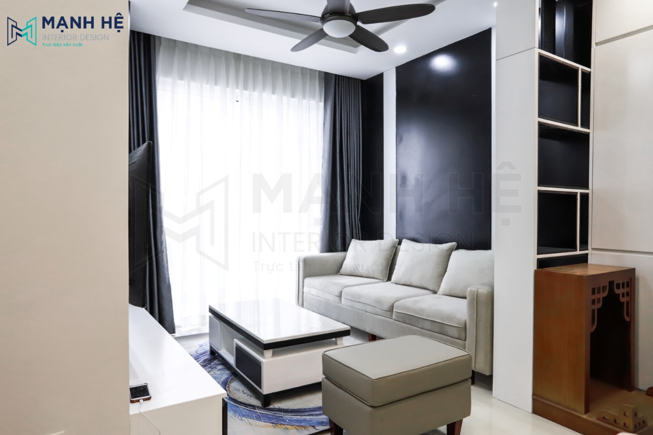 1tong-quan-khong-gian-phong-khach-dep-noi-that-manh-he Hoàn thiện căn hộ Sunrise Riverside, 80m2 - A. Thành