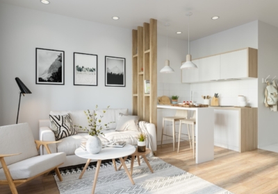 2 Quay Bar Ngan Phong Khach Va Bep