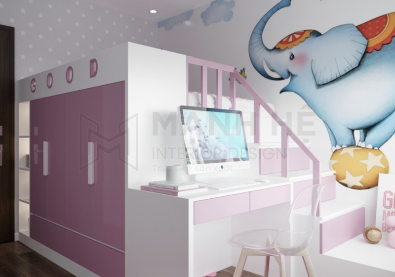 20 Phong Ngu Cho Be Gai Noi That Manh He