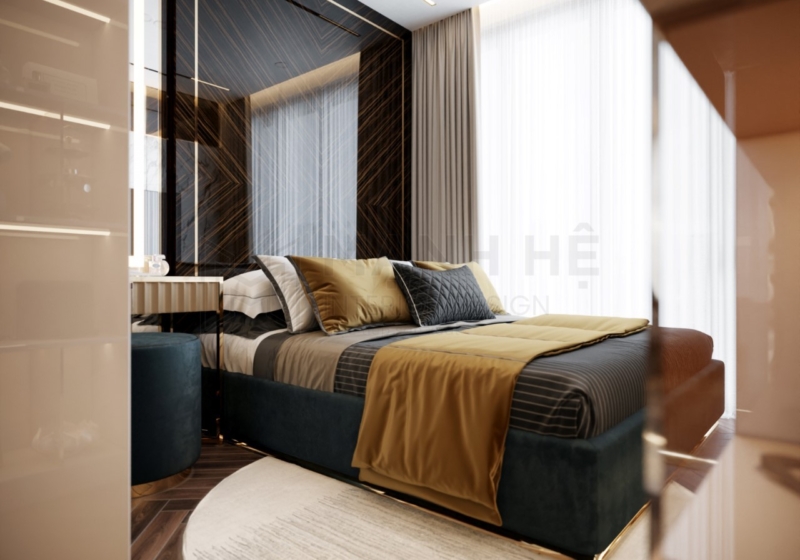 21 Giuong Ngu Mut Nem Xanh Reu Sang Trong