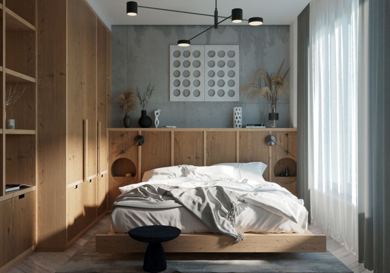 31 Trang Tri Phong Ngu Theo Phong Cach Vintage