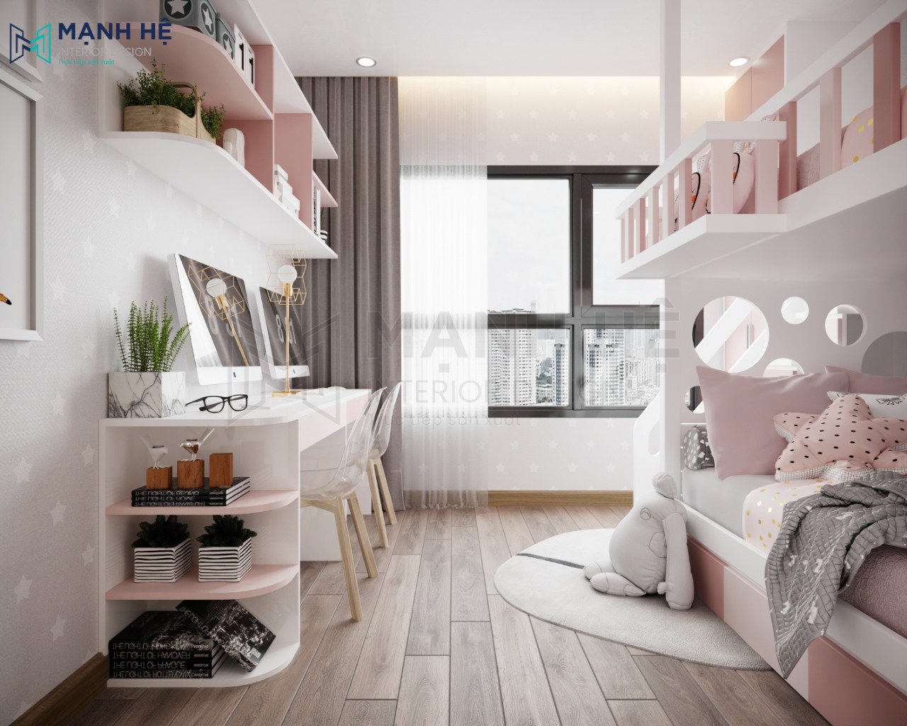 Bộ phòng ngủ trẻ em BE059