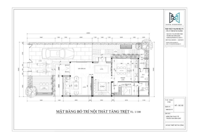 4 Bo Tri Noi That Nha Pho 2 Tang