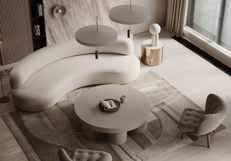 42 Thiet Ke Phong Khach Nho Phong Cach Toi Gian