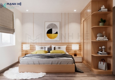 5 Vach Op Go Dau Giuong Bang Go Soi Tu Nhien Noi That Manh He