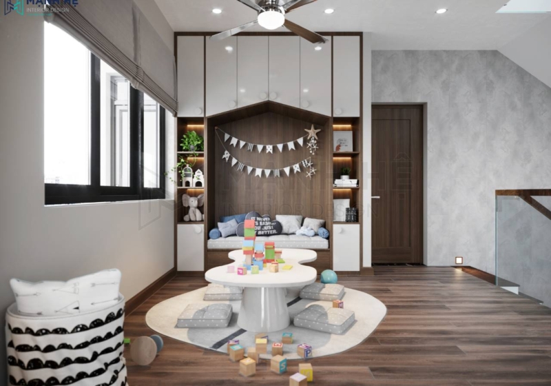 51 Tu Trang Tri Dung Tran Tang 1 Nha Pho Noi That Manh He