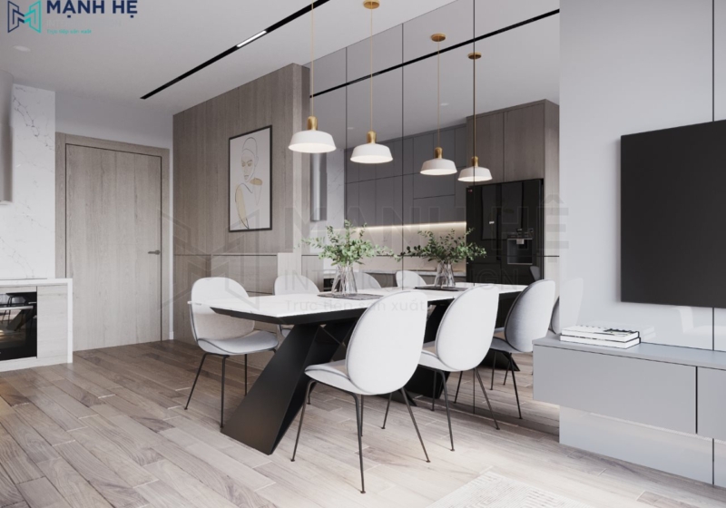 5phong An Op Kinh Sang Trong Noi That Manh He