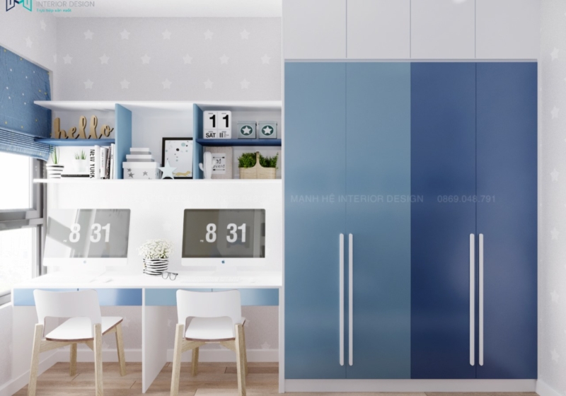 Ban Hoc Doi Phong Ngu Noi That Manh He