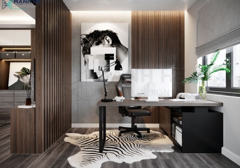 Ban Lam Viec Phong Ngu Noi That Manh He