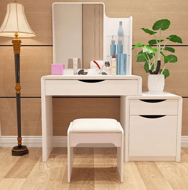 Gợi ý 20 mẫu bàn trang điểm nhựa cao cấp, bền đẹp cho phòng ngủ hiện đại