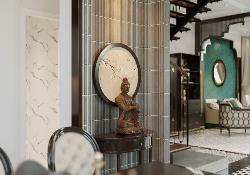 Do Trang Tri Phong Cach Indochine