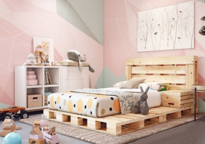 Giuong Ngu Go Pallet Cho Phong Ngu Nu De Thuong Noi That Manh He