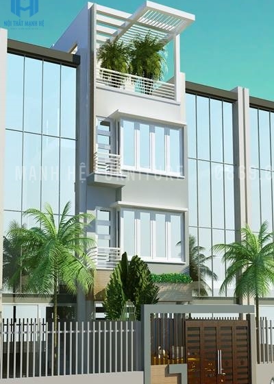 Kien Truc Nha 4 Tang Dep Noi That Manh He