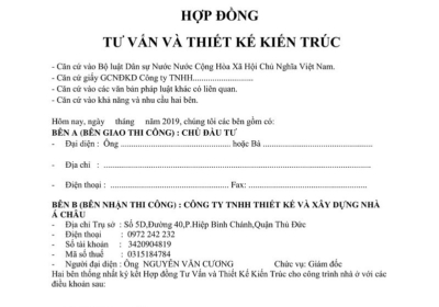 Mau Hop Dong Tu Van Thiet Ke Kien Truc