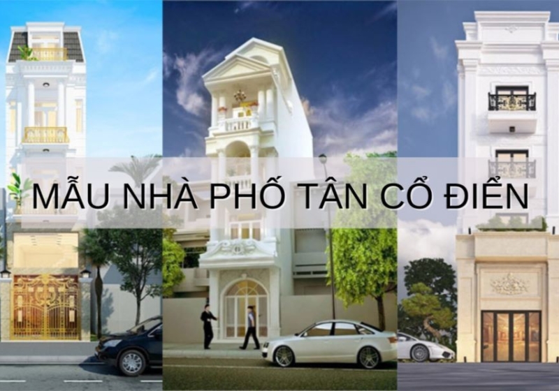 Mau Nha Pho Tan Co Dien
