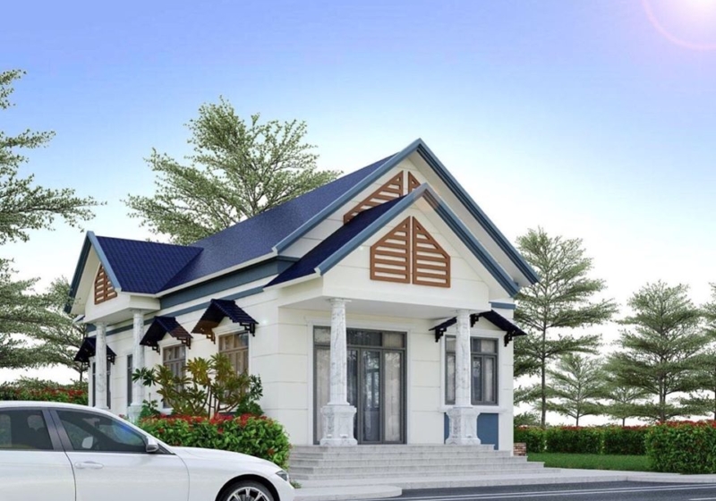 Nha Cap 4 Co Mai Thai Noi That Manh He