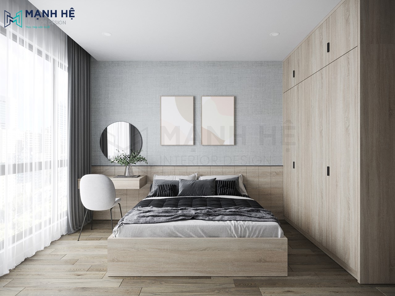 noi-that-phong-ngu-thu-2 20+ Mẫu thiết kế phòng ngủ 20m2 đẹp tiện nghi theo xu hướng