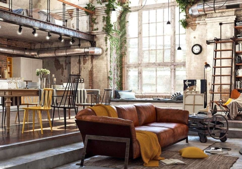 Phong Cach Industrial Hay Con Goi La Phong Cach Cong Nghiep