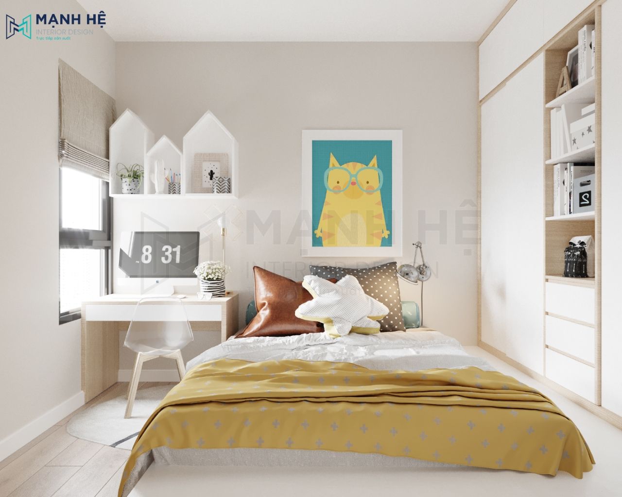 Bộ phòng ngủ trẻ em BE037