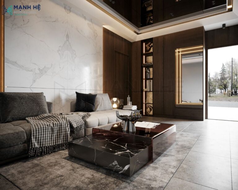 Diện tích phòng khách chuẩn cho căn hộ