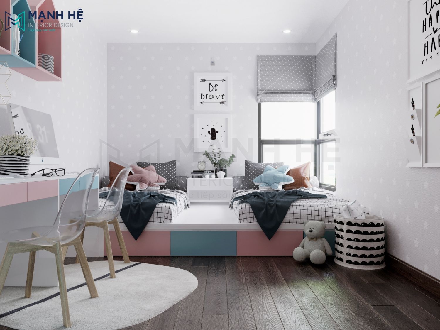 Bộ phòng ngủ trẻ em BE004