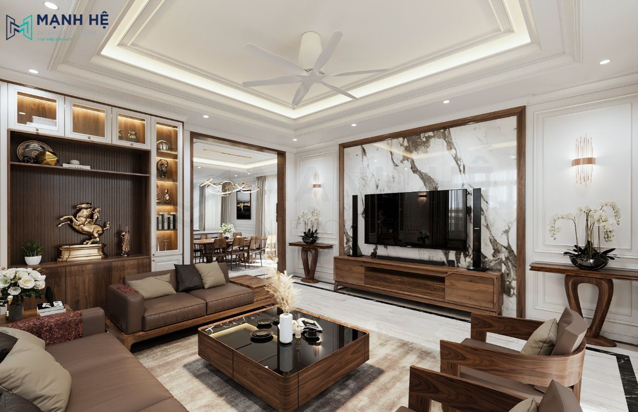 Nội thất biệt thự Bến Tre – 4 Tầng – Chị Dung Nội thất biệt thự Bến Tre – 4 Tầng – Chị Dung