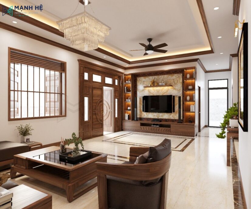 9 Nguyên tắc bố trí phòng khách & 100+ Mẫu thiết kế đẹp nhất