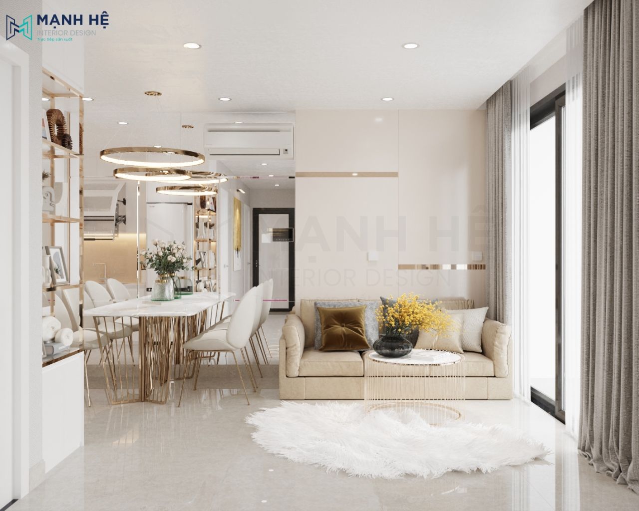 Vinhomes Grand Park 2BR + 1 – 69m2 – 2PN Vinhomes Grand Park 2BR + 1 – 69m2 – 2PN
