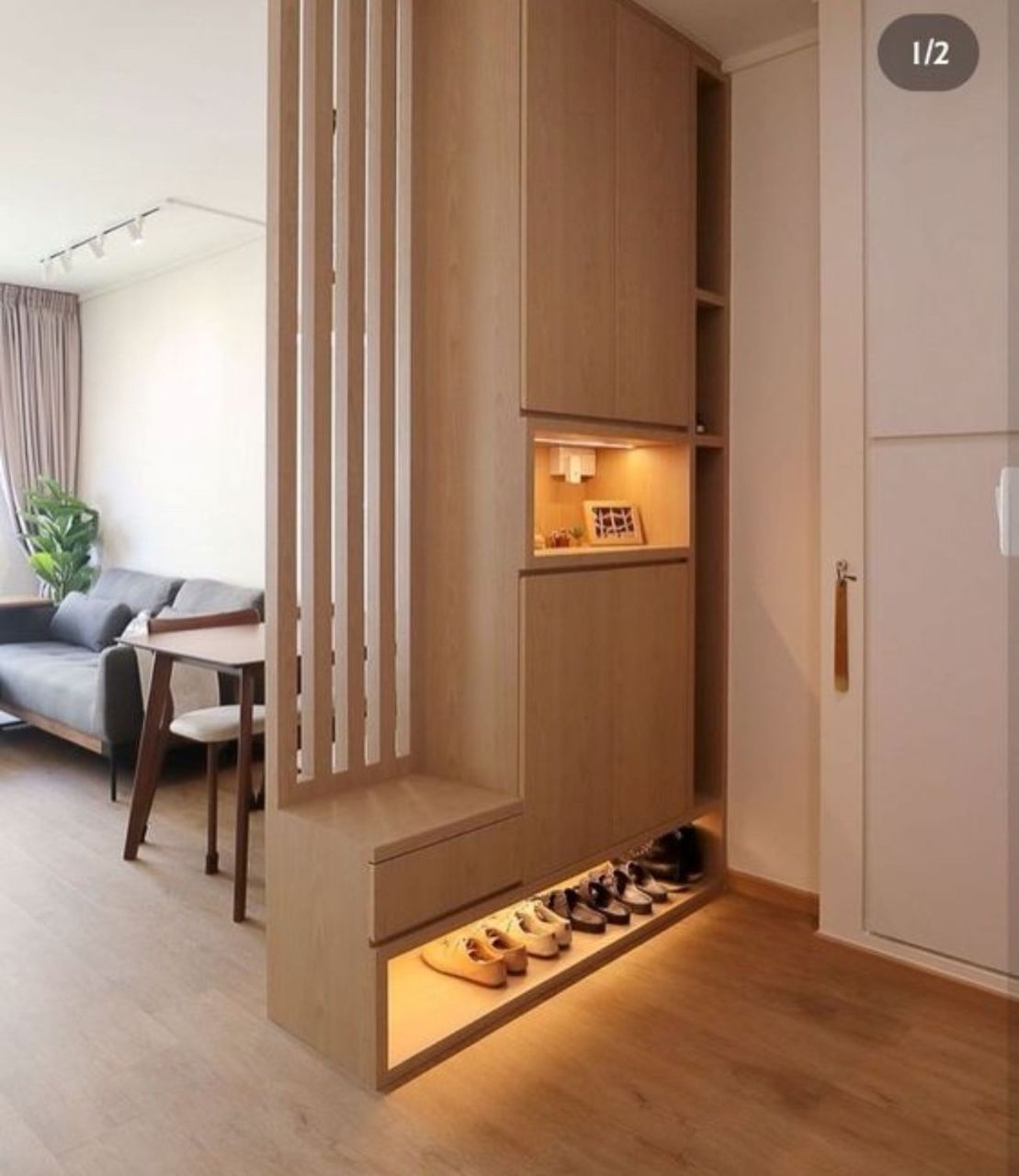 [Top 25] mẫu tủ giày kịch trần đẹp nhất giúp tối ưu không gian ngôi nhà