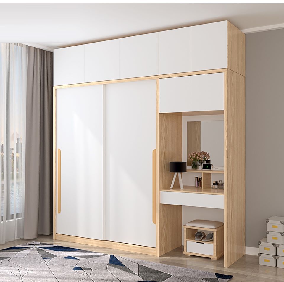 40+ mẫu tủ quần áo cửa lùa, cánh trượt tiện lợi, thiết kế thông minh