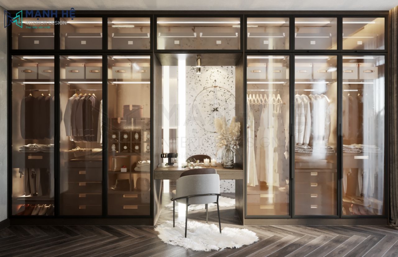 tu-quan-ao-su-dung-cua-kinh-noi-that-manh-he Những mẫu tủ âm tường giá rẻ cho nội thất nhà nhỏ đẹp thêm tiện nghi