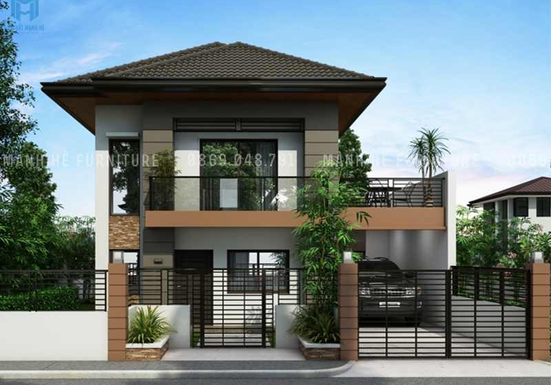 Xay Nha 2 Tang 100m2 Het Bao Nhieu Tien 4